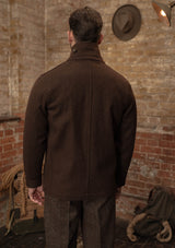 Chore Pure Wool Jacket - Hickory Brown