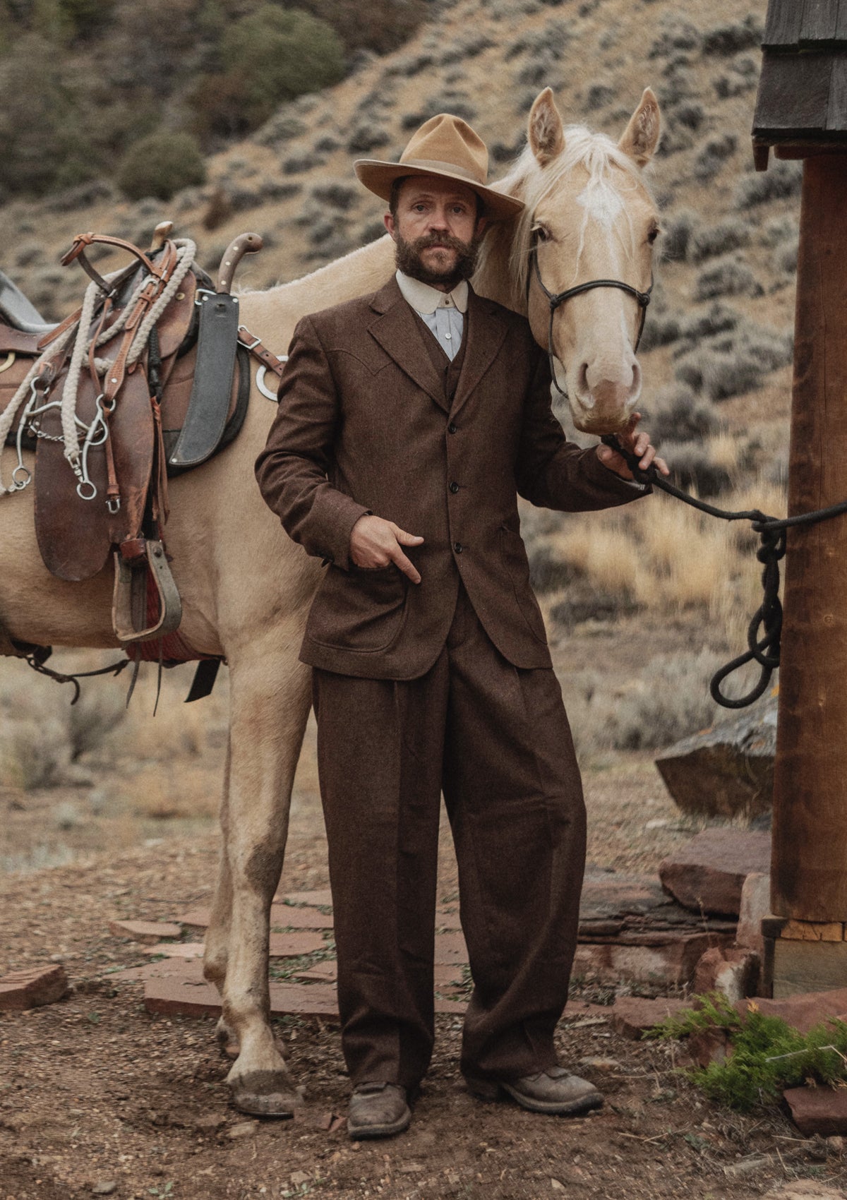 Hawthorne Clark Trousers - Bison Brown