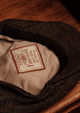 Fulton Baker Boy - (Mid-Width) Dark Brown Pure Italian Wool