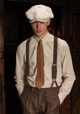 Semi Spearpoint Japanese Cotton Shirt - Saddlebrook Stripe