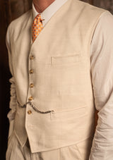 Broadway Cropped Waistcoat - Buttermere
