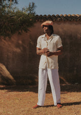 Fulton Baker Boy - (Mid-Width) Sienna Herringbone Pure Silk