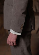 Coleman Jacket - Cement Hopsack