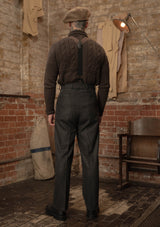 Clark Trousers - Charcoal Flannel