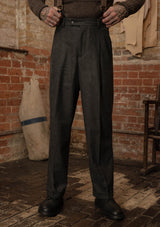 Clark Trousers - Charcoal Flannel