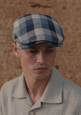Geary Flat Cap - Lakeside Block Weave
