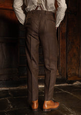 The Coleman Suit - Tobacco Herringbone
