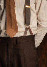 The Coleman Suit - Tobacco Herringbone