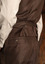 The Coleman Suit - Tobacco Herringbone