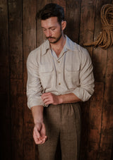 Connell Pure Brushed Cotton Board Shirt - Ropework