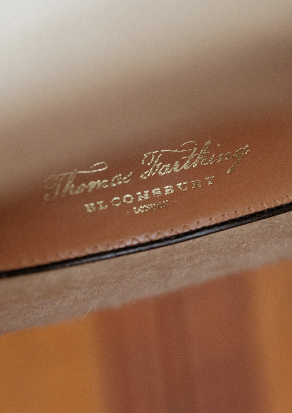 Lawson Open-Crown Fedora - Beige & Caramel