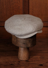 Stanton Baker Boy - (Wide-Width) Oat Pin Stripe Tweed