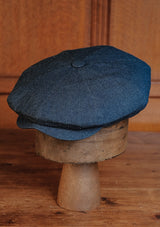 Fulton Baker Boy - (Mid-Width) Yard Blue Denim