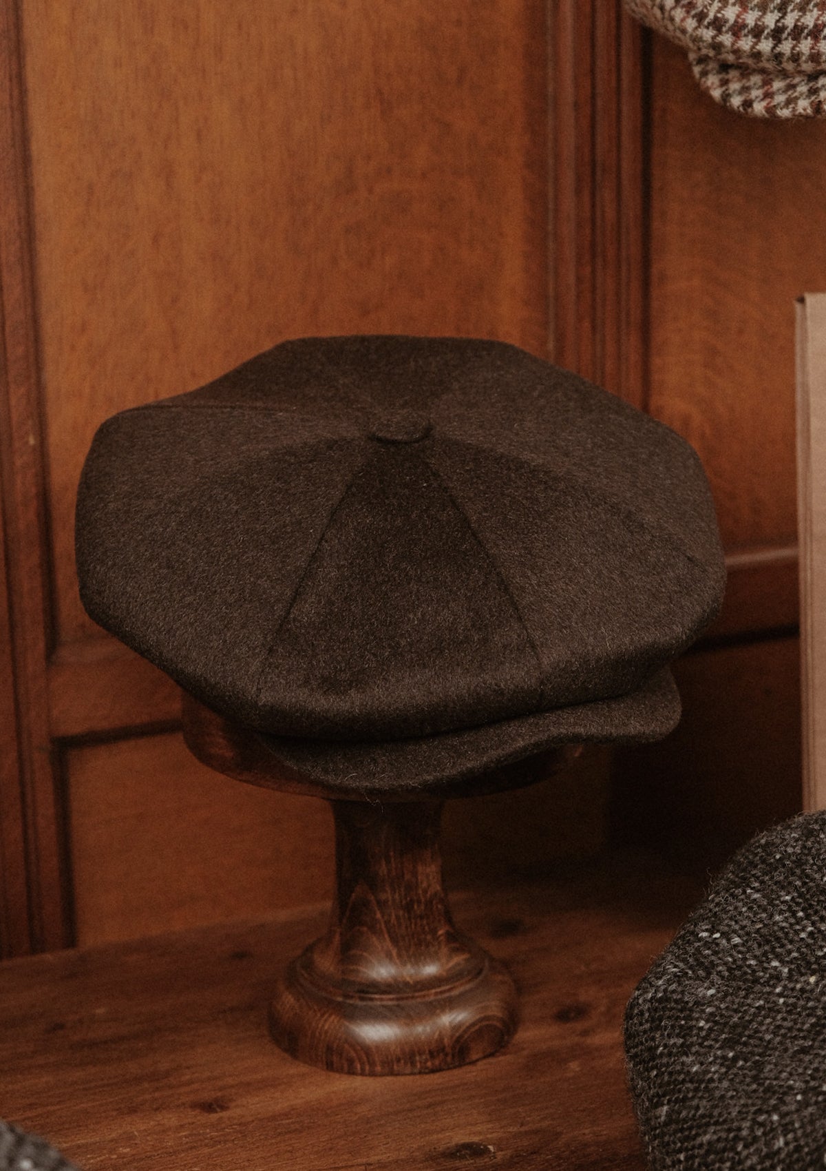 Dodge Baker Boy - (Wide-Width) Faded Brown Loden