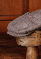 Dodge Baker Boy - (Wide-Width) Taupe Loden