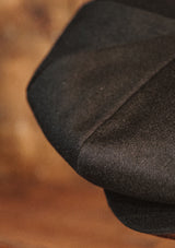 Dodge Baker Boy - (Wide-Width) Black Loden