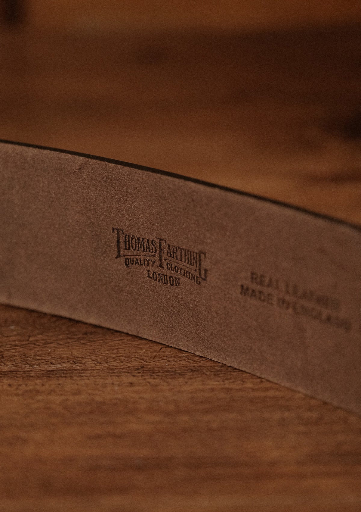 Saddle Leather Classic Belt - Brown