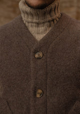 Pure Wool Waistcoat - Hazel