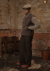 Pure Wool Waistcoat - Hazel