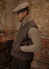 Pure Wool Waistcoat - Hazel