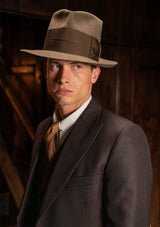 The Emile Suit - Tailor's Walnut Pinstripe