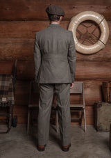 Emile Wool Flannel Jacket - Arctic Stone