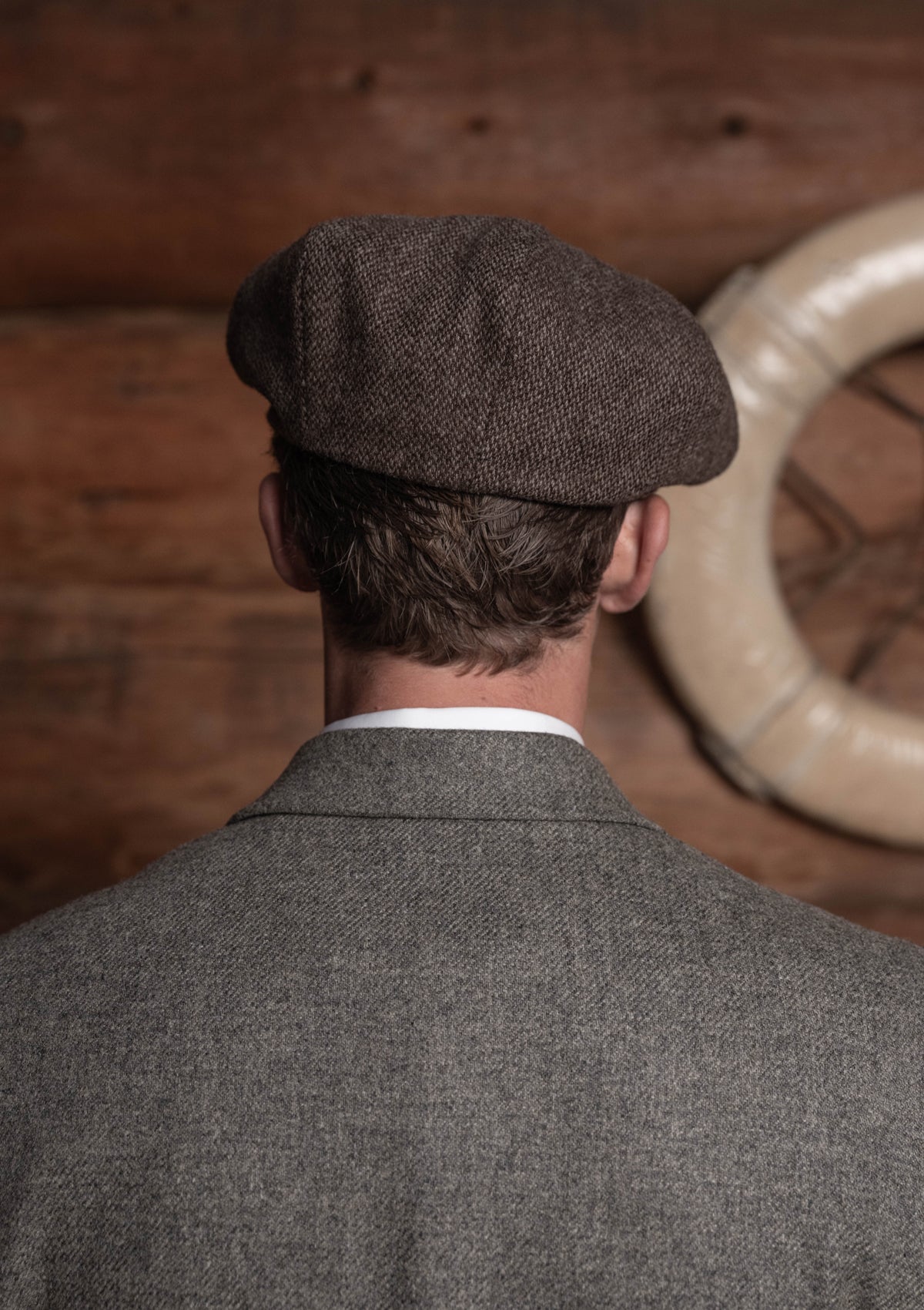 Emile Wool Flannel Jacket - Arctic Stone