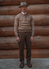 Stonybreck Lambswool Fair Isle Sweater - Burnt Oranges