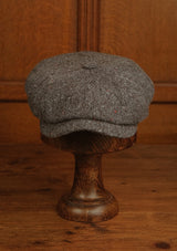 Morwell Baker Boy - (Mid-Width) Grey Donegal Tweed
