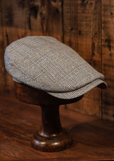 Geary Flat Cap - Teal Prince of Wales