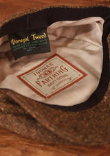 Geary Flat Cap - Russet Donegal