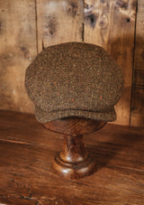 Geary Flat Cap - Russet Donegal