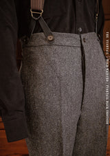 The Grayson 2 Piece Suit - Flint Herringbone