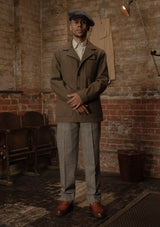 Chore Pure Wool Jacket - Dark Moss Green