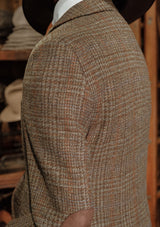 Edison Harris Tweed Jacket - Heather Green Check