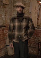 Midtown Pure Wool Cropped w/ 1960s Conmar Double Zipper Jacket - Lochside Plaid