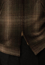 Midtown Pure Wool Cropped w/ 1960s Conmar Double Zipper Jacket - Lochside Plaid