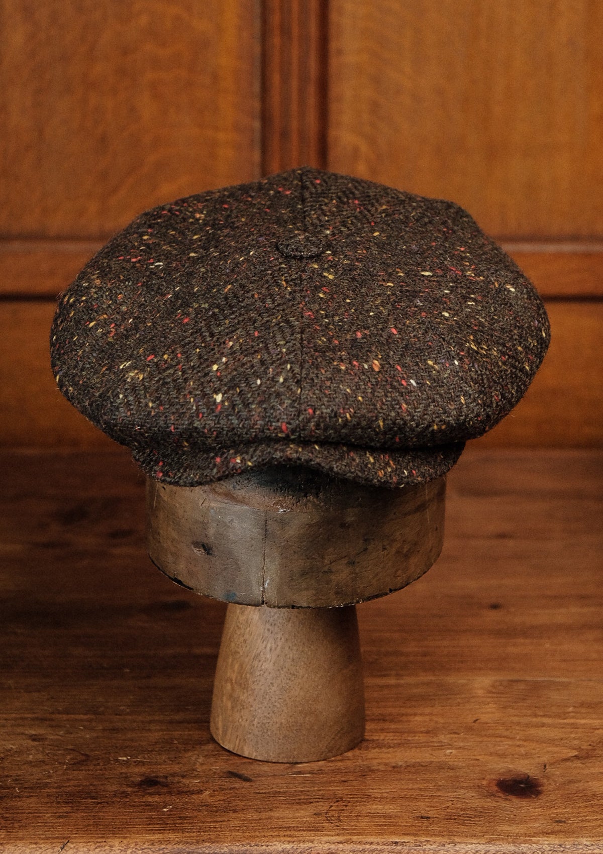 Stanton Baker Boy - (Wide-Width) Green w/ Red Fleck Tweed