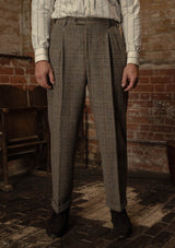 Coleman Harris Tweed Clark Trouser - Highland Mist Check