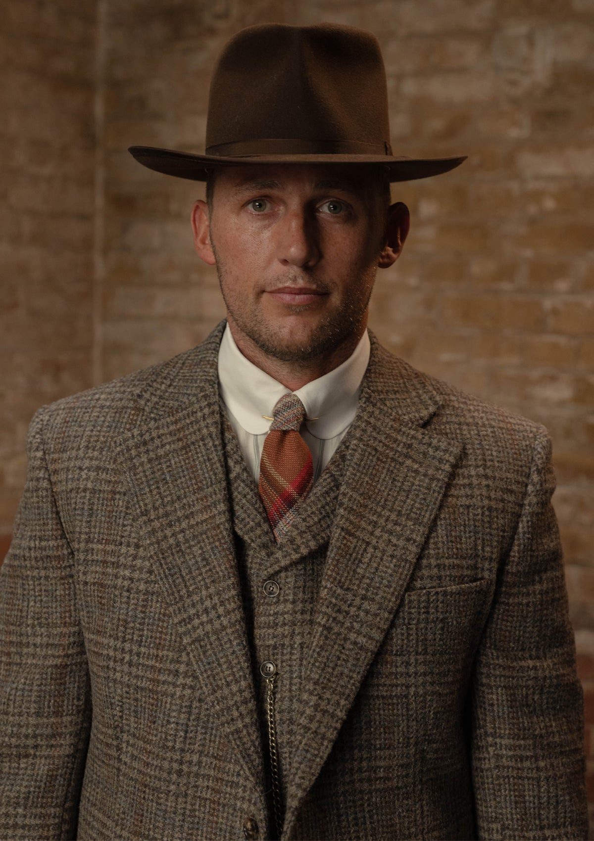 Coleman Harris Tweed Jacket - Highland Mist Check