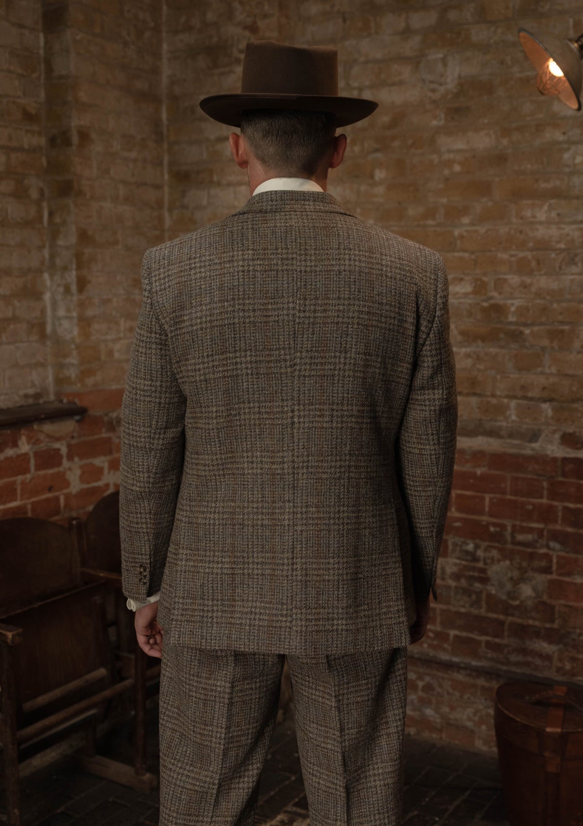 Coleman Harris Tweed Jacket - Highland Mist Check