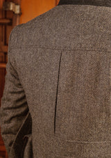 Grayson Jacket - Flint Herringbone