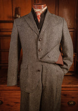 Grayson Jacket - Flint Herringbone