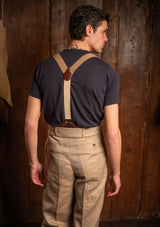 Short Sleeve Henley - Navy