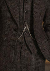 Brockman Harris Tweed Jacket - Dark Cedar