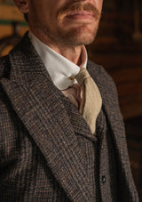 The Brockman Harris Tweed Suit - Dark Cedar