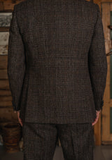 The Brockman Harris Tweed Suit - Dark Cedar