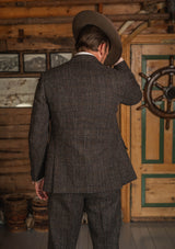 The Brockman Harris Tweed Suit - Dark Cedar