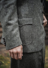 The Grayson 2 Piece Suit - Flint Herringbone