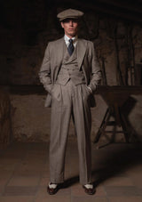 The Emile Suit - Dark Brown Prince of Wales